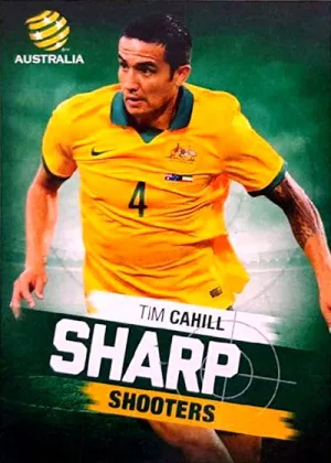 2015-16 Tap'n'play FFA A-League Soccer, Sharp Shooters, Tim Cahill, # SH-01