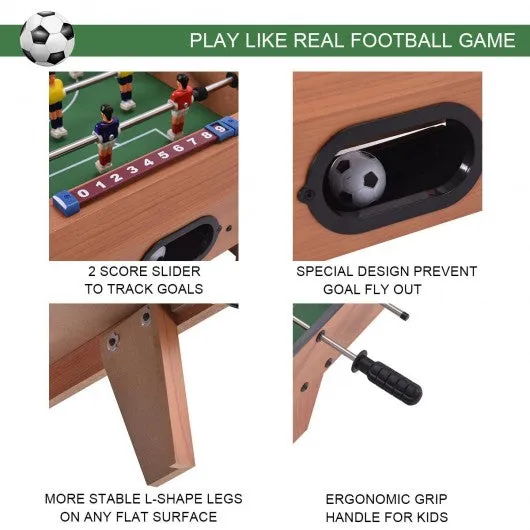 27" Indoor Competition Game Foosball Table w/ Legs