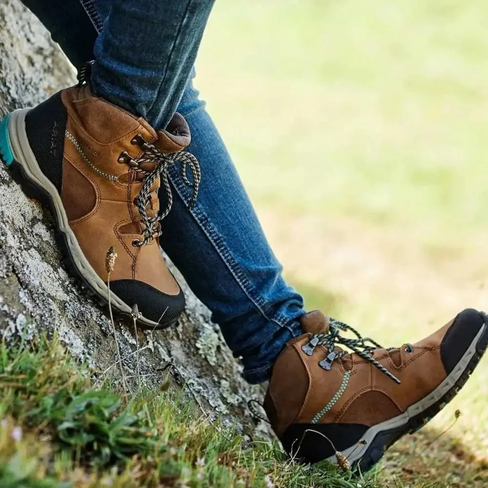 30% OFF - ARIAT Skyline Mid H20 Waterproof Boots - Womens - Distressed Brown - Size: UK 3.5 & 6.5