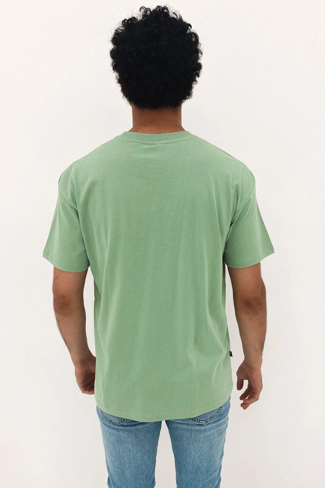 8 Ball Heavyweight Short Sleeve Tee Basil