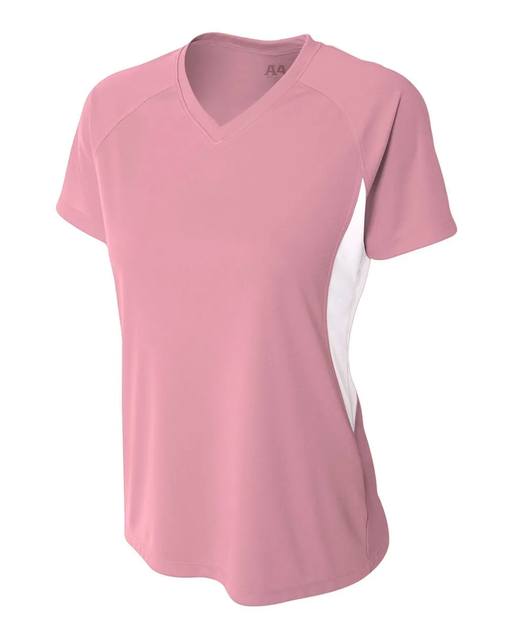 A4 Women's Color Block Performance V-Neck