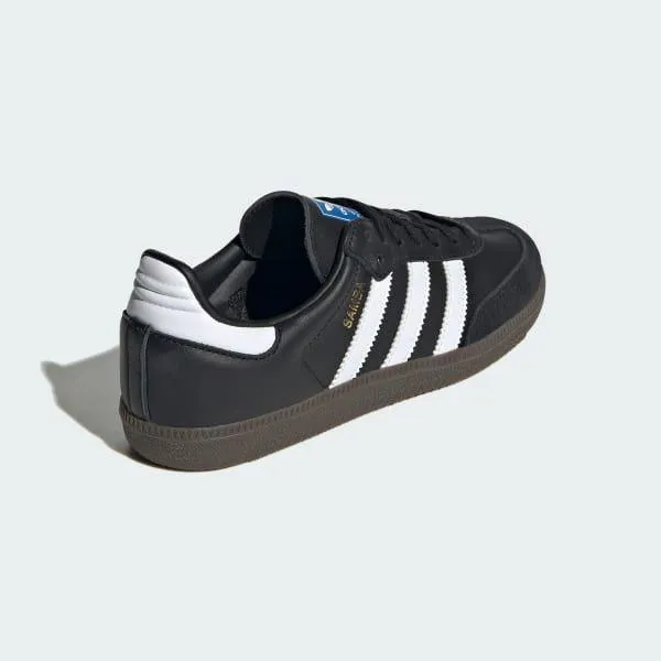 Adidas Kid's Samba OG Shoes - Core Black / Cloud White / Gum