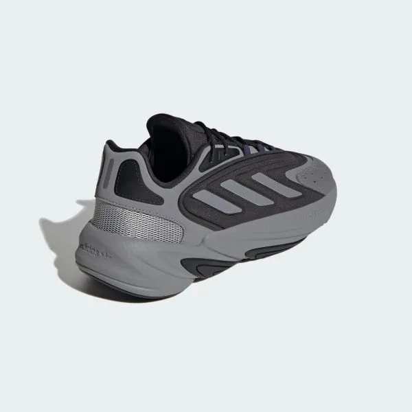 Adidas Men's Ozelia Shoes - Core Black / Matte Silver / Collegiate Purple