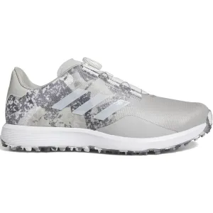 adidas S2G BOA 23 Spikeless Waterproof Shoes - Grey Two/FTWR White/Sand Strata