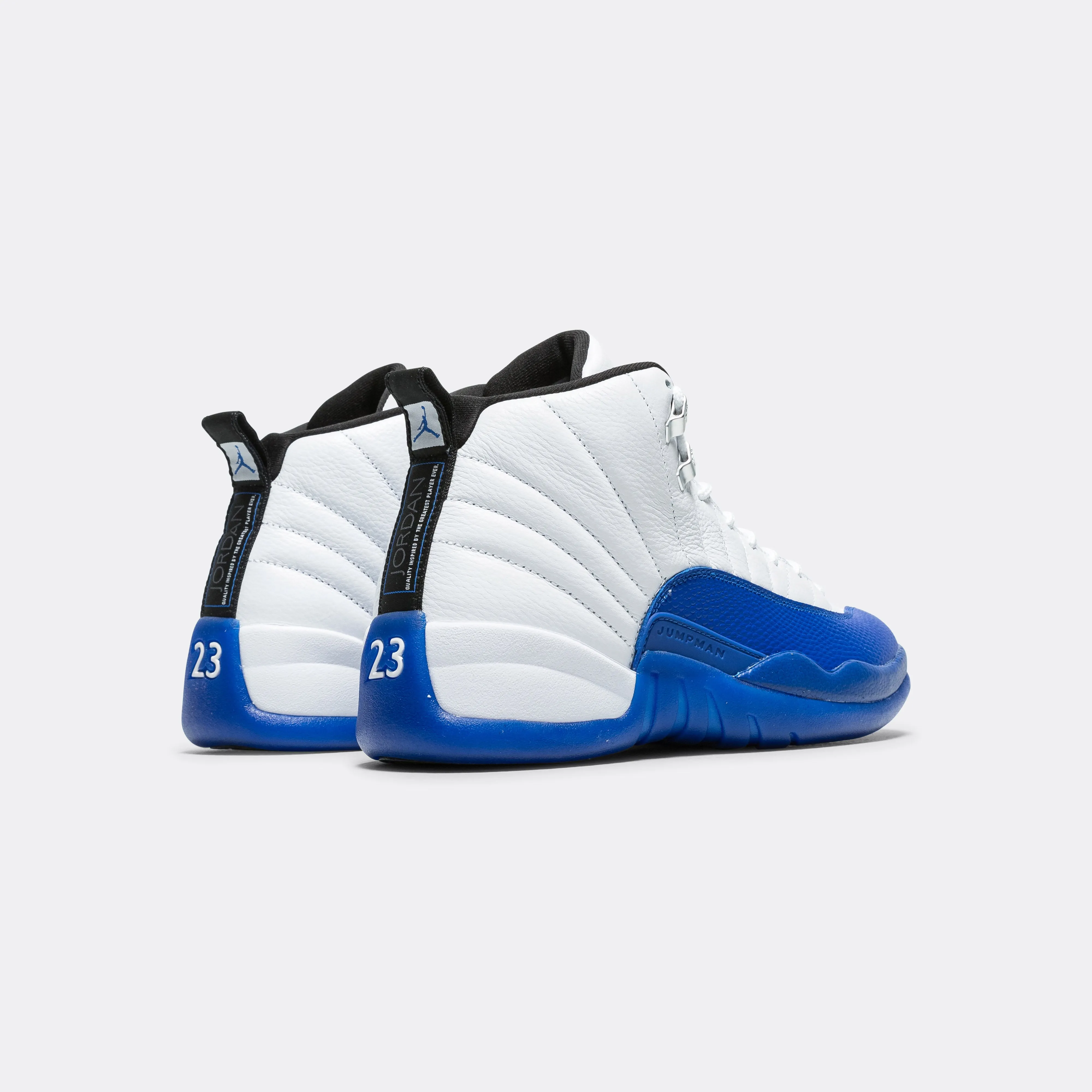 Air Jordan 12 Retro - White/Black-Game Royal