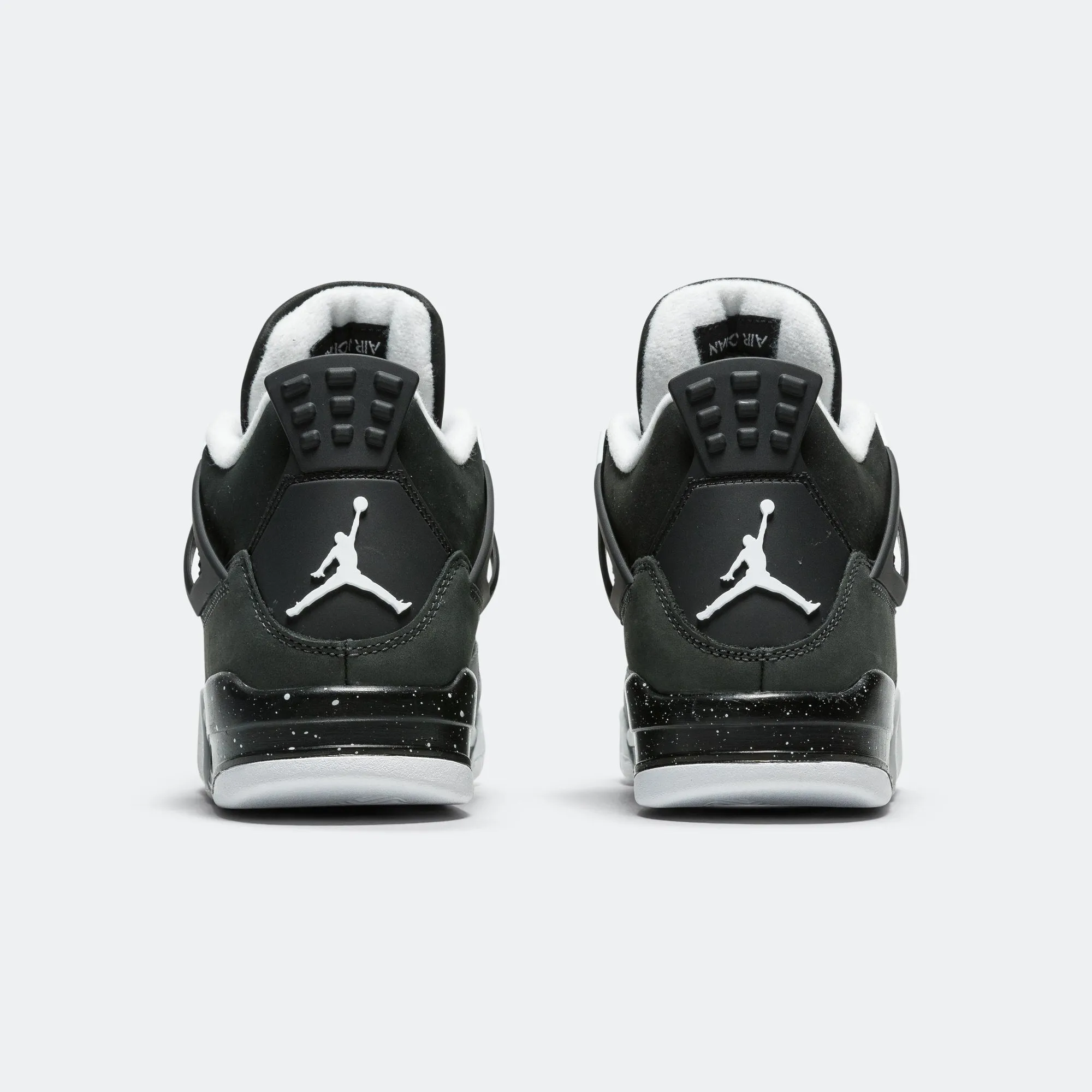 Air Jordan 4 Retro (GS) - Black/White-Anthracite