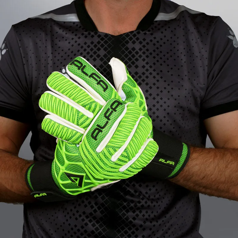 ALFA Pro Negative Cut Goalkeeper Gloves