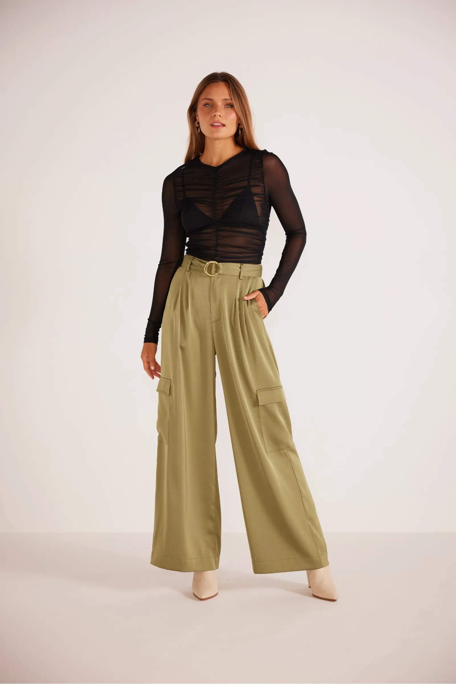 Anissa Pant Khaki