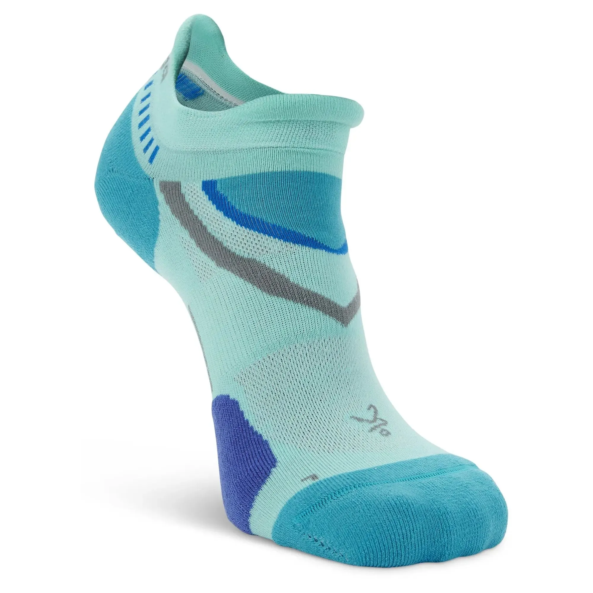 Balega UltraGlide No Show Tab Light Aqua Socks