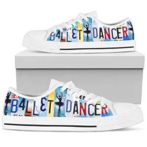 Ballet Dancer Low Top Shoes