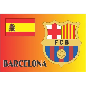 Barcelona  Fridge Magnet