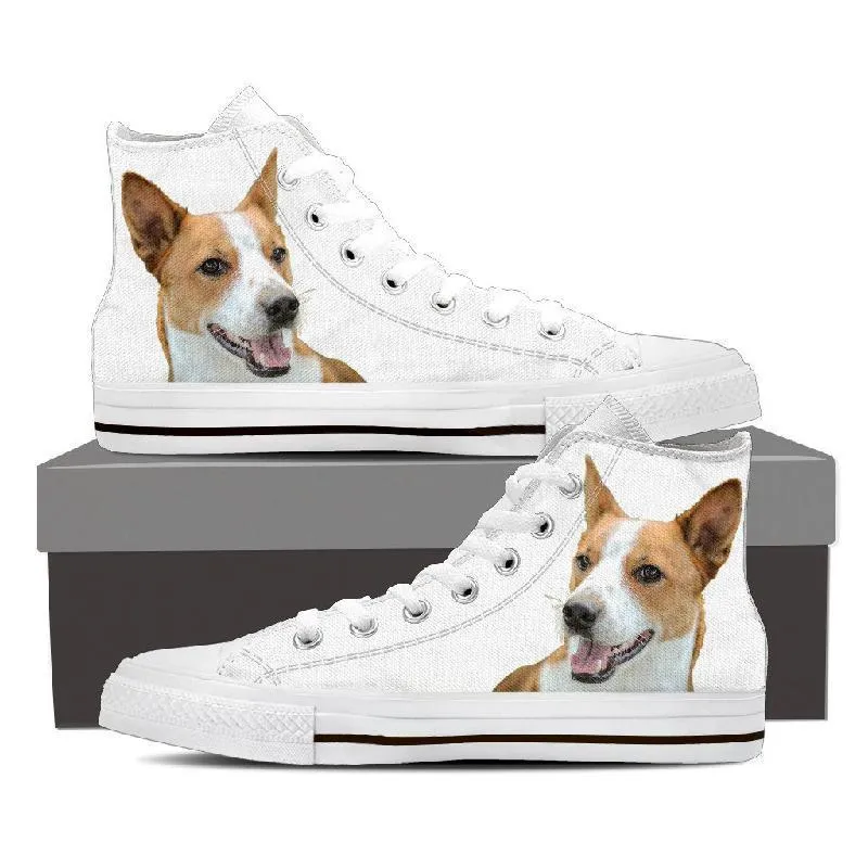 Basenji High-Top Women Shoes - White