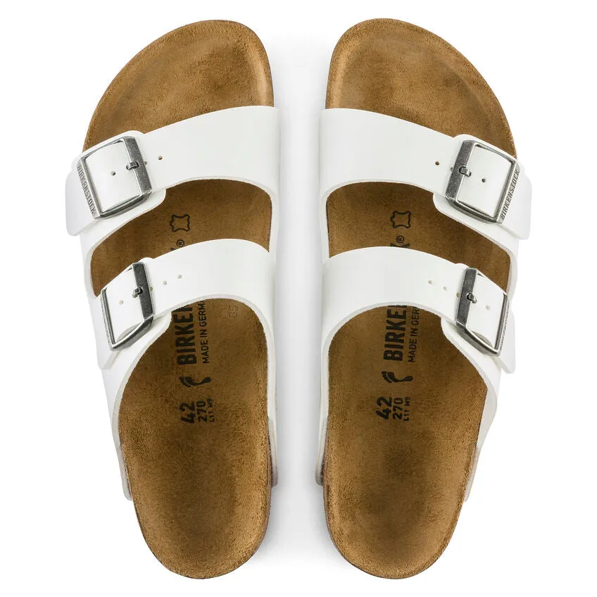 Birkenstock Women's Arizona Birko-Flor - White