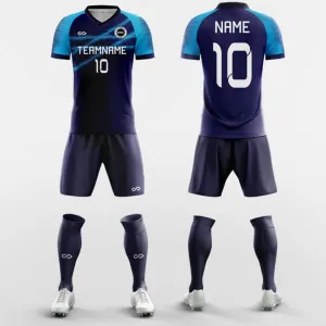 Blue Ribbon - Custom Soccer Jerseys Kit Sublimated Design