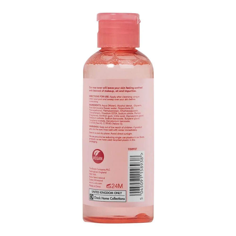 Boots Rose Toner - 150ml