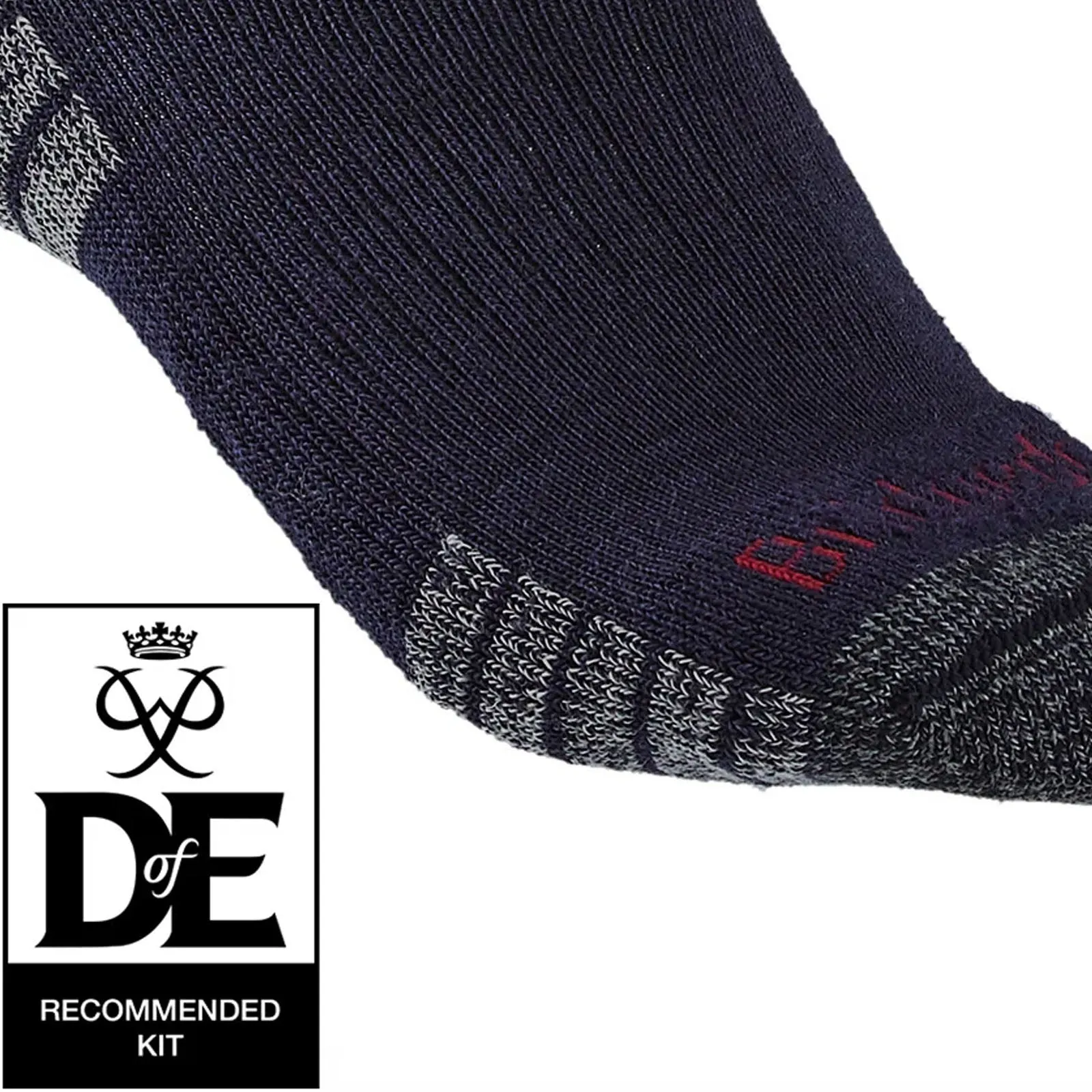 Bridgedale Mens Hike Lightweight Merino Performance Socks - Petrol/Navy