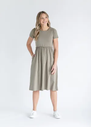 Brie Short Sleeve Midi Dress - FINAL SALE