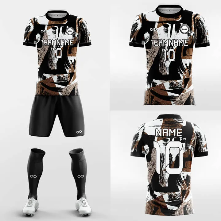 Chocolate - Custom Soccer Jerseys Kit Sublimated Design