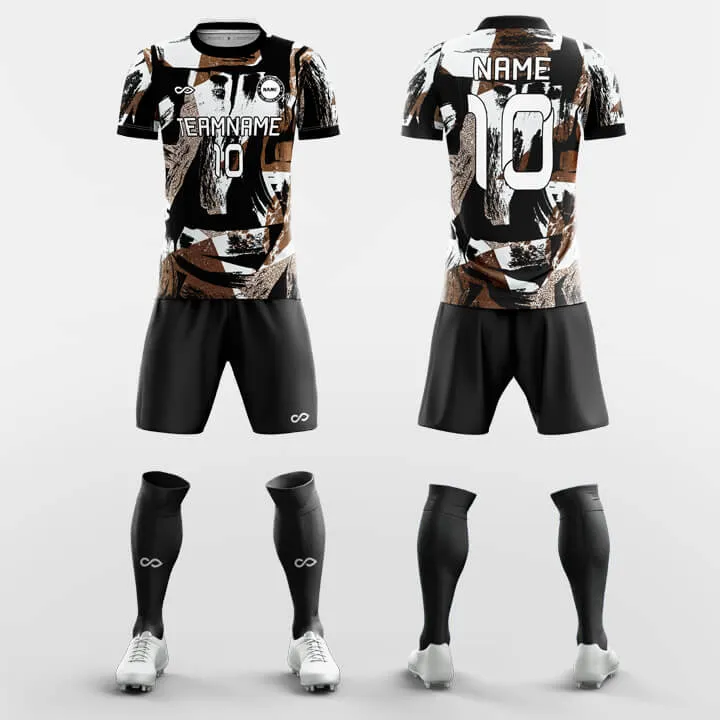 Chocolate - Custom Soccer Jerseys Kit Sublimated Design