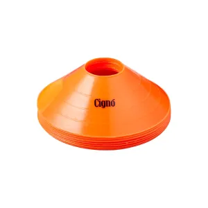 CIGNO ORANGE DISC CONES SET 10