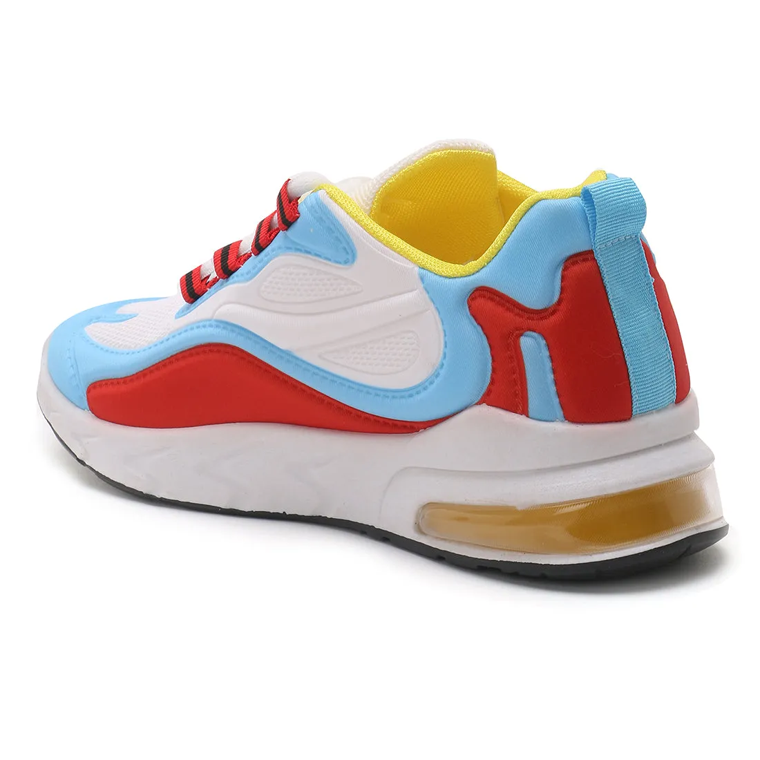 Color Block Air Cushion Running Sneakers in Multicolor