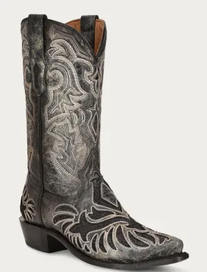 CORRAL MENS EXOTIC PYTHON INLAY BOOTS STYLE A4351