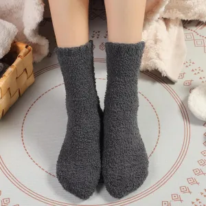 Cozy Plush Socks 6 Pair Pack - Soft and Warm