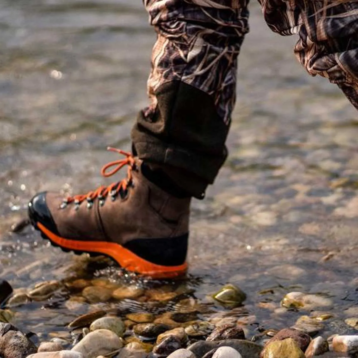 CRISPI Valdres GTX - Mens Gore-Tex Hunting Boots - Dark Brown