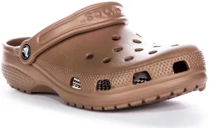 Crocs Classic Clog In Latte Brown