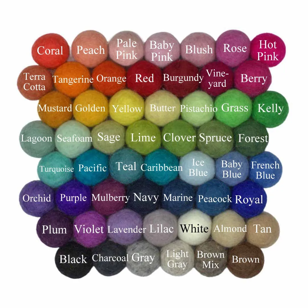 CUSTOM Soccer Ball Garland- PICK YOUR COLORS