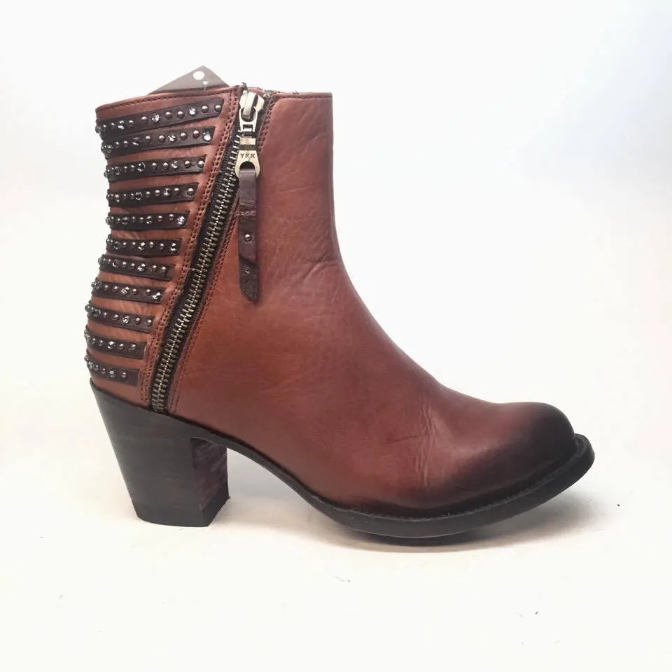 Denver Boots Lady Gabriel Tan Ankle Boots