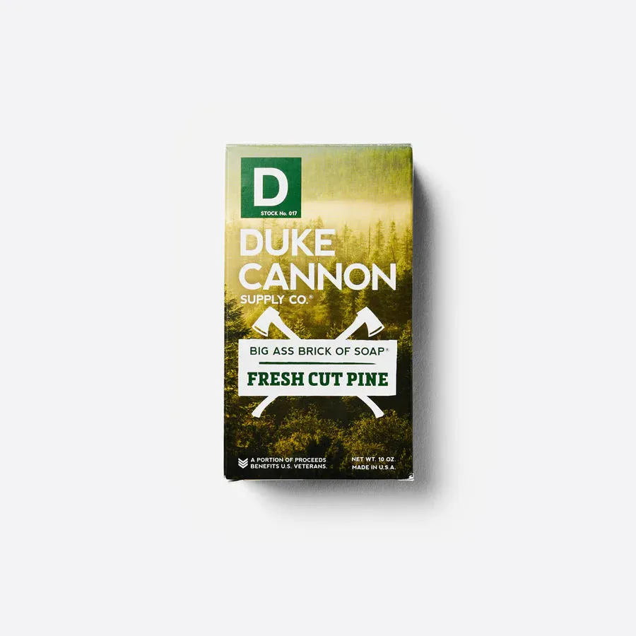 Duke Cannon Big Ass Brick of Soap in Illegally Cut Pine