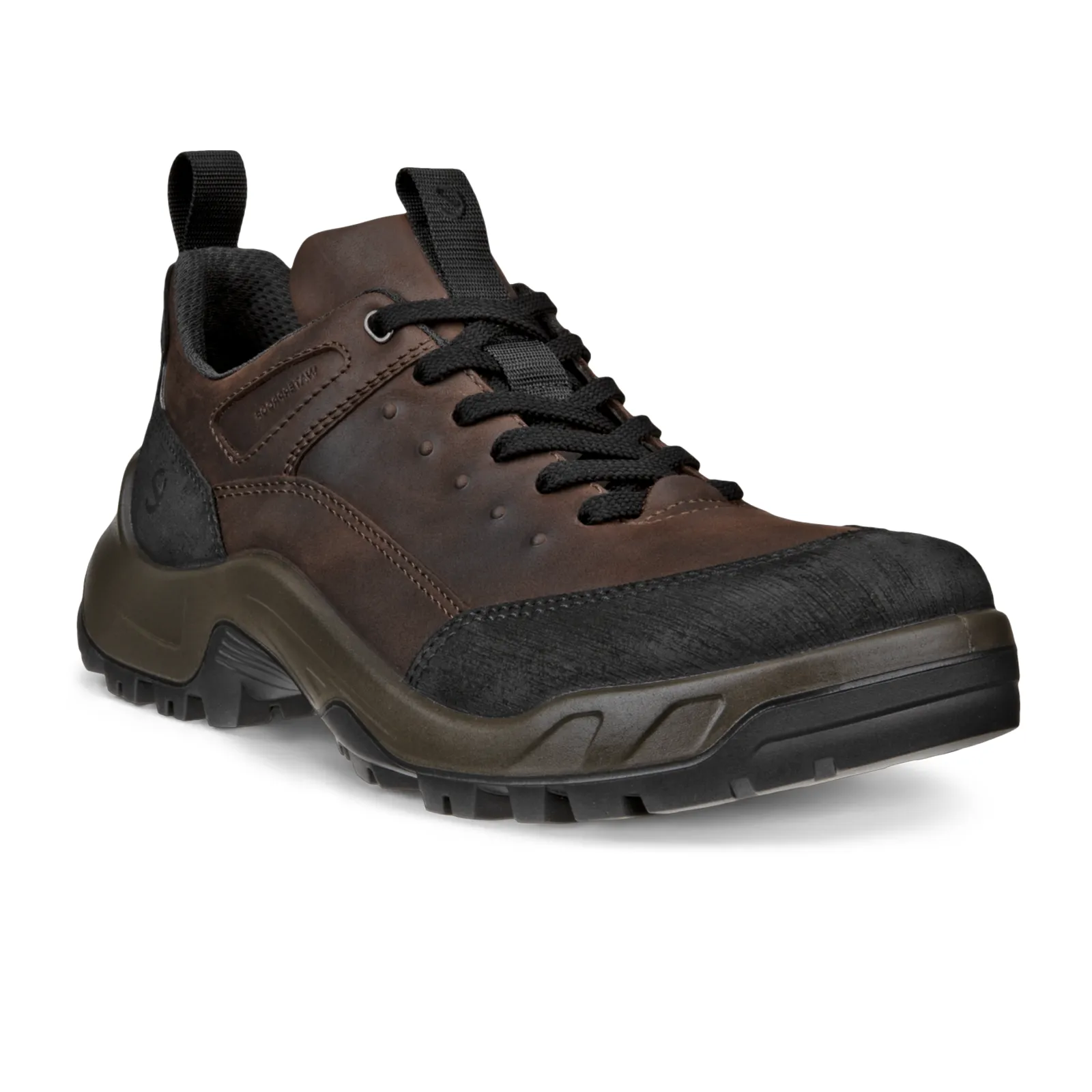 ECCO Offroad Waterproof Low Hiking Boot (Men) - Black/Mocha