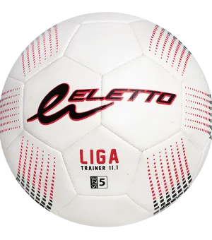 Eletto White/Red/Black Liga Trainer 11.1 Soccer Ball