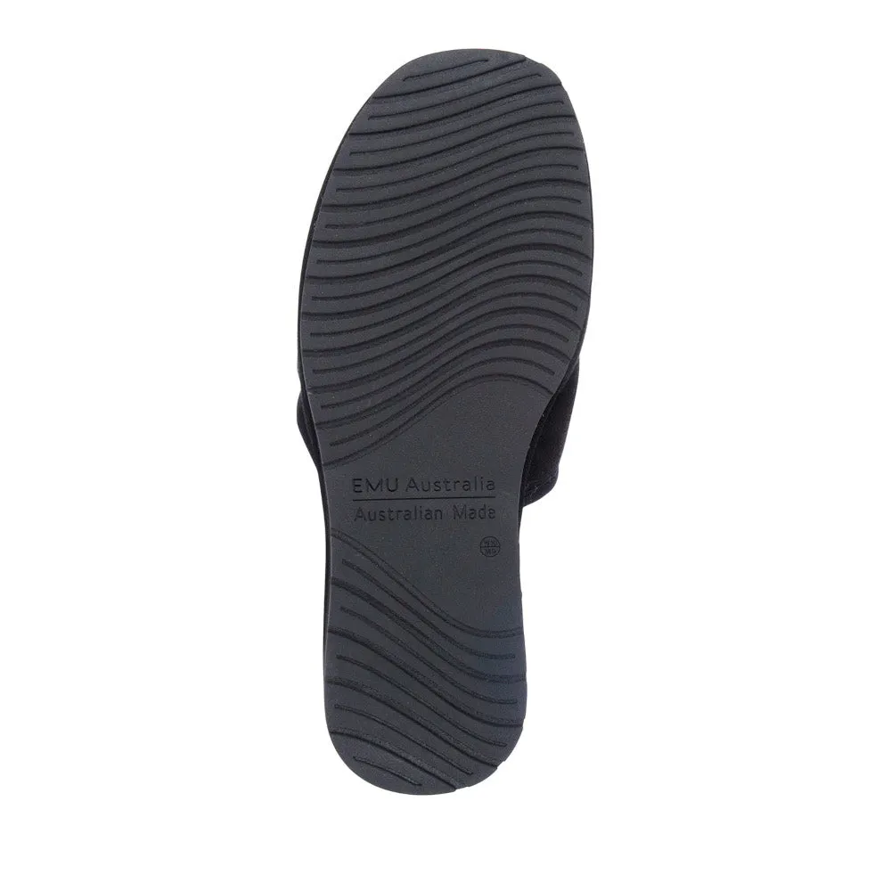 Emu Australia Platinum Yamba Slippers in Black