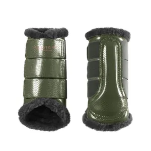 Equestrian Stockholm Fleece Lined Brushing Boots Evening Haze