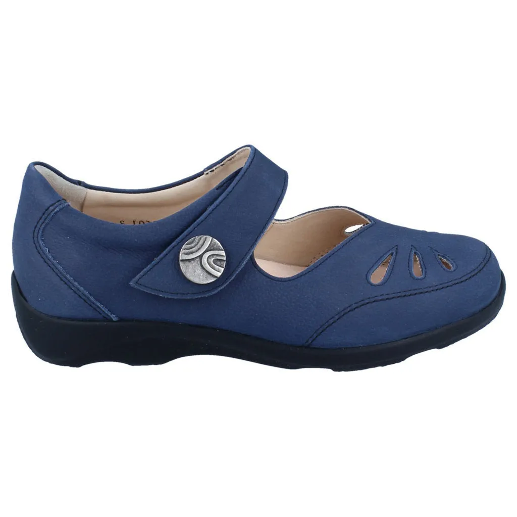 Finn Comfort Brac-S Nubuck Leather Women's Mary Jane Shoes