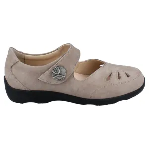 Finn Comfort Brac-S Nubuck Leather Women's Mary Jane Shoes