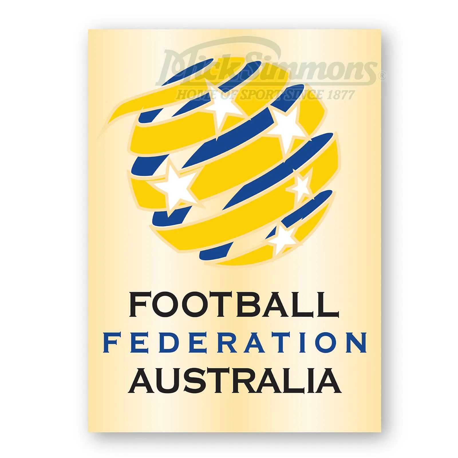 Football Australia Socceroos FFA 2005- 2018 Metal Logo Pin Badge