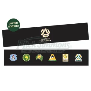 Football Australia Socceroos FFA Evolution Series Collection Metal Logo Pin Set Badge