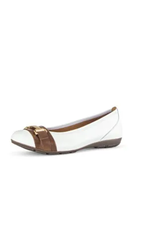 Gabor Bar Pump in White