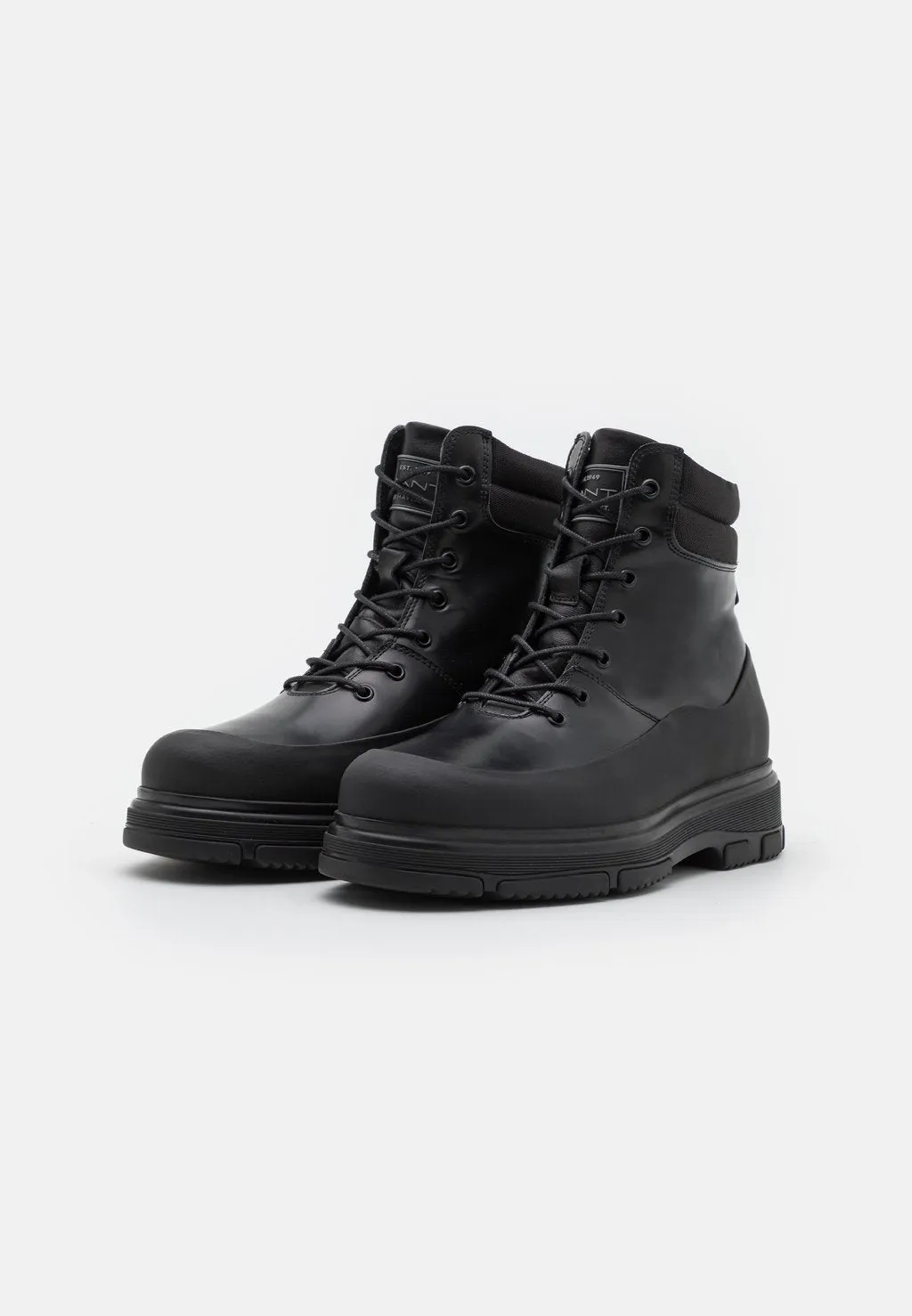 GANT lace-up boots, black