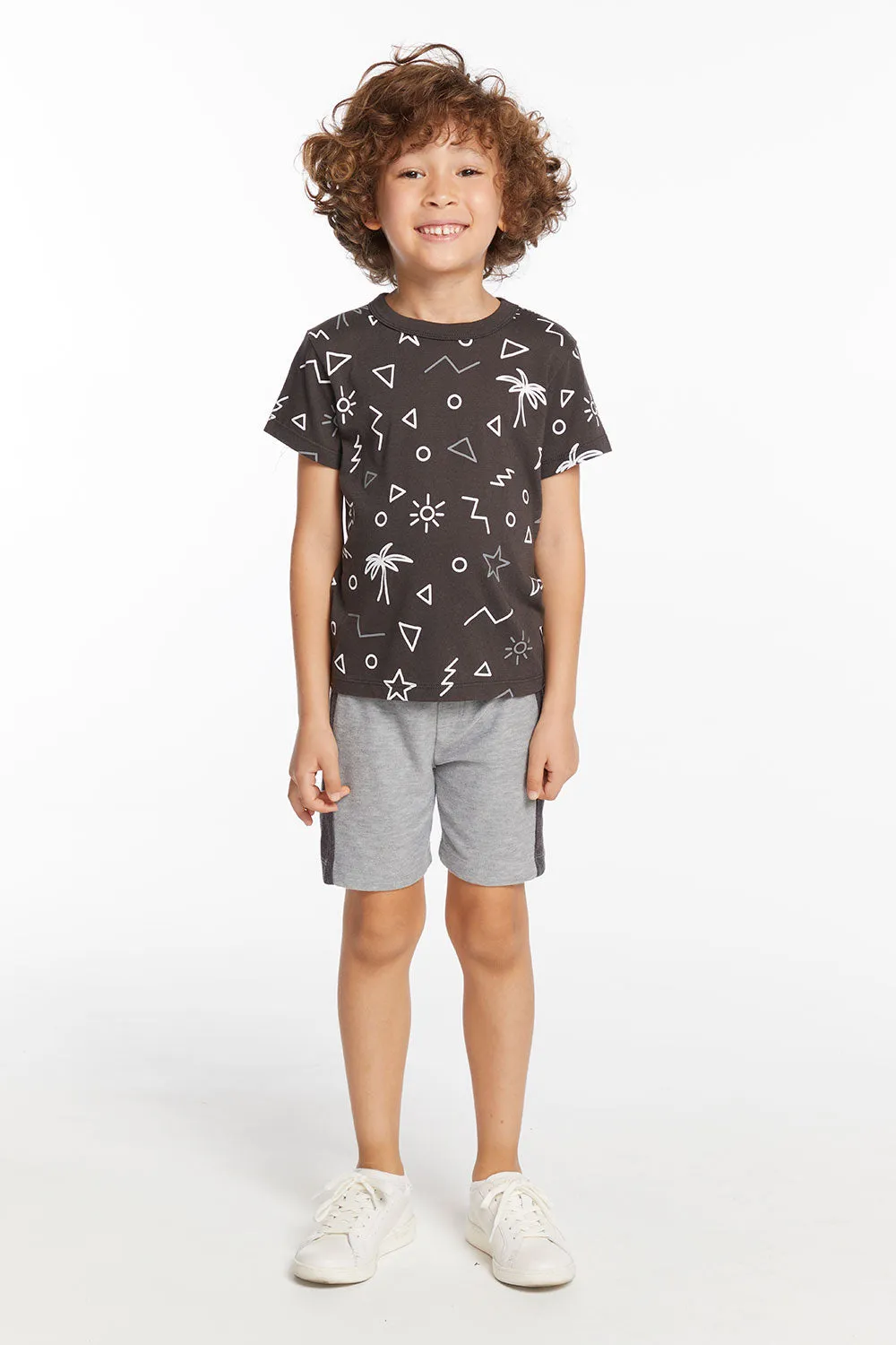 Geo Palms Boys Tee