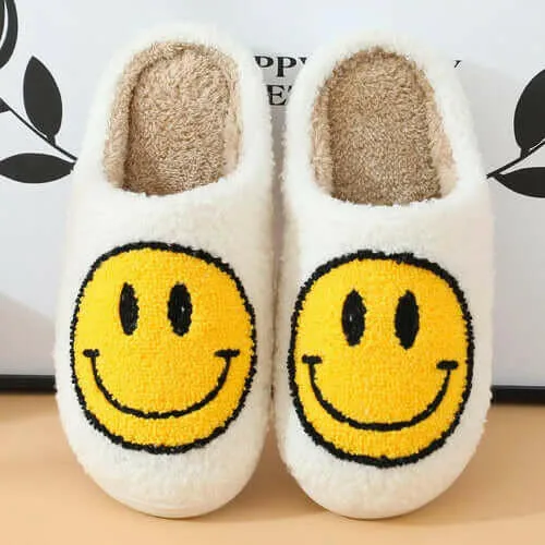 Happy Smile Face Slippers