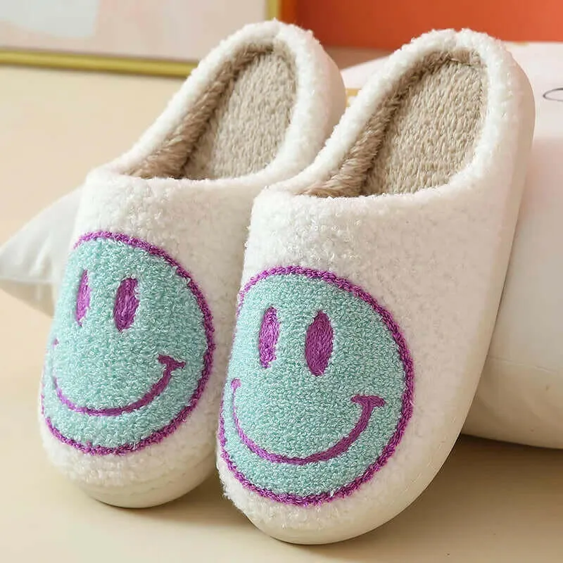 Happy Smile Face Slippers