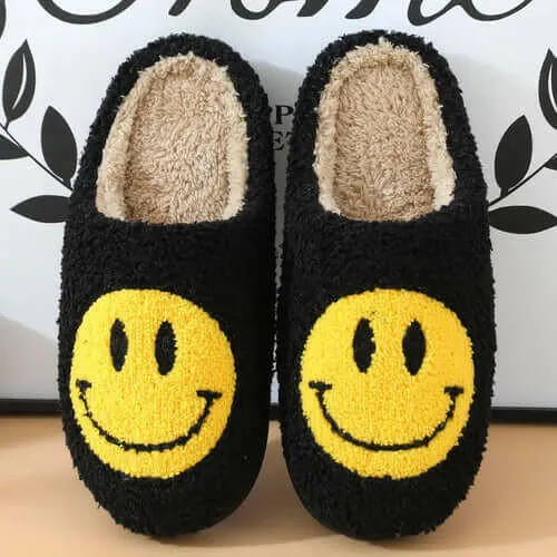 Happy Smile Face Slippers