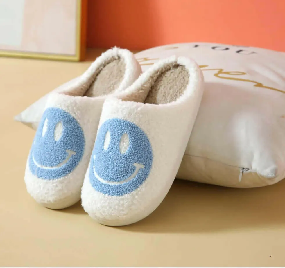 Happy Smile Face Slippers