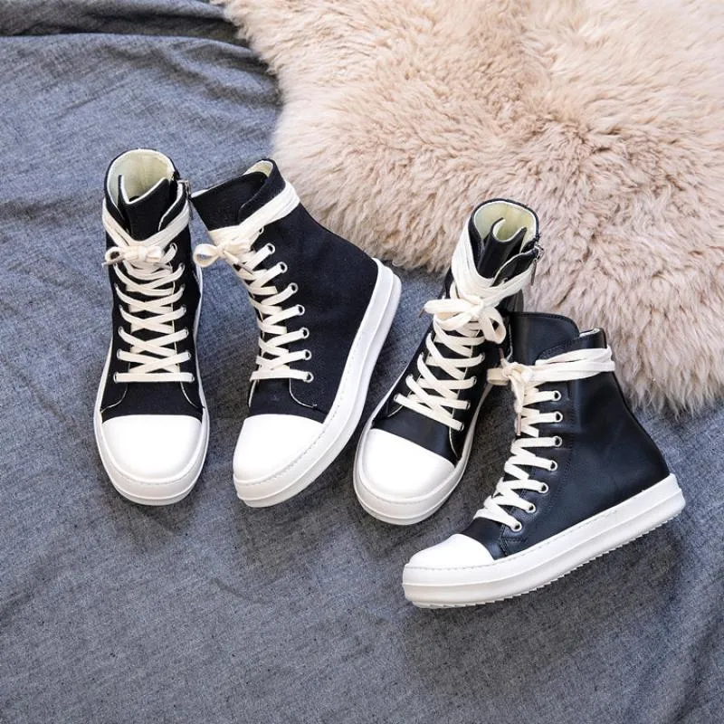 High top sneakers / Shoes for Rock lovers / Retro platform Alternative Fashion Unisex Shoes