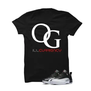 Jordan 12 Low Playoff Black T Shirt (OG)