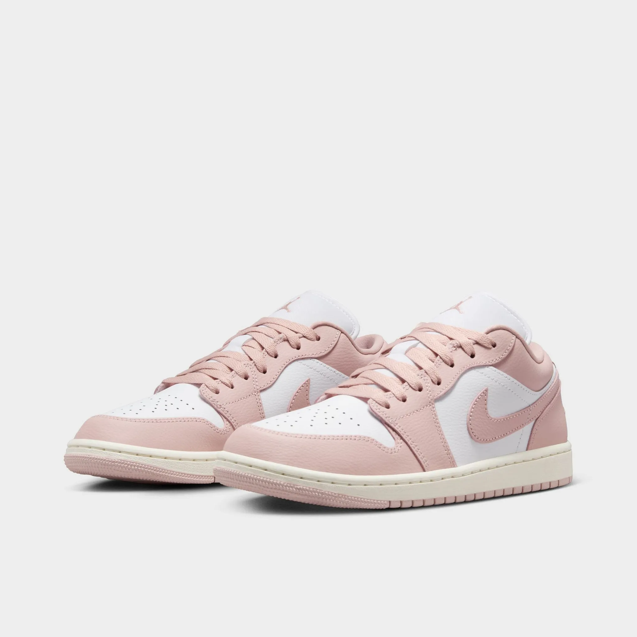 Jordan Women's 1 Low White / Pink Oxford - Sail